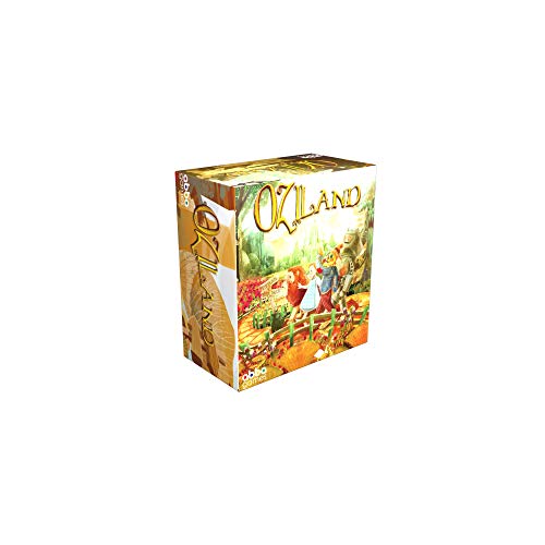 Abba games Oziland Juego de Mesa Familiar de colocación de losetas, rápido y Vistoso con Dos Modos de Juego Distintos. A Partir de 8 años y de 2 a 6 Jugadores