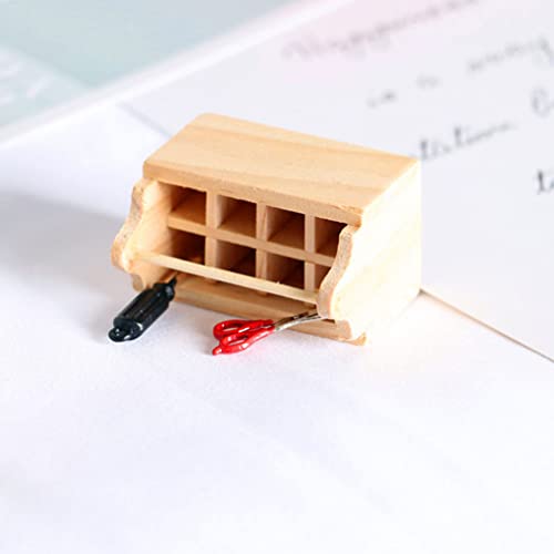 ABchat Miniature Dollhouse Tool Mini Repair Hammer Party Decoration Accessories Black Dolls' House Dolls Accessories