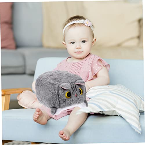 ABOOFAN 2 Piezas De Peluche Lindo Gato Gato De Peluche Almohada De Gato Muñeca Mini Decoración Almohadas Suaves Animales De Peluche Almohada Acogedora Niños Muñeca Almohada De Tiro