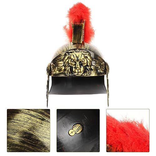 ABOOFAN 3 Piezas Sombrero Samurai Sombrero Para Hombres Ropa De Vestir Para Hombres Trajes De Pirata Hombres Casco Espartano Los Hombres Traje Espartano Casco Samurai Adultos Casco