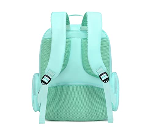 Acmebon Bolsa de Negocios para el Trabajo Mujeres y Hombres Mochila para el Colegio Medio Estudiante Verde menta