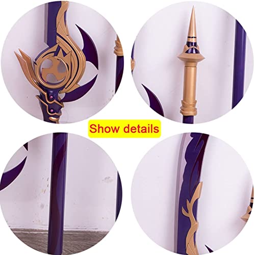 AGENCO Genshin Impact Espada Modelo Raiden Shogun Arma Replica Accesorios De Cosplay Espada De PVC para Amantes del Anime Regalo