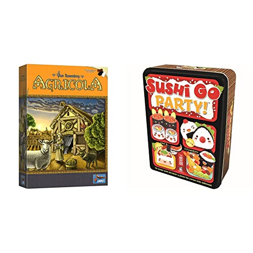 Agricola - Juego de Mesa en Español & Devir - Sushi Go Party: edición en Castellano, Juego de Mesa (BGSGPARTY)