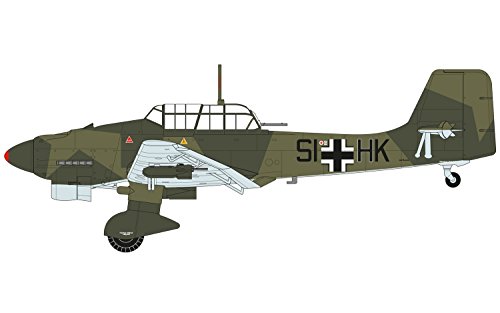 Airfix-Ju87r-2/b-2,Junkers Model Kit, Color Rojo (Hornby Hobbies LTD A07115)