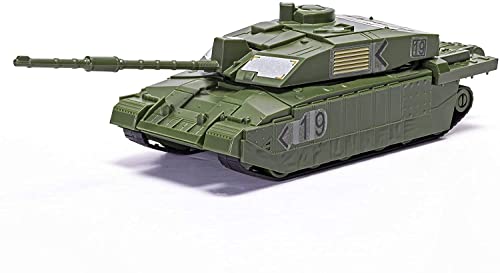 Airfix- Tanque Challenger de construcción rápida Tanker Model Railway Toy, Color Verde (Hornby Hobbies LTD J6022)