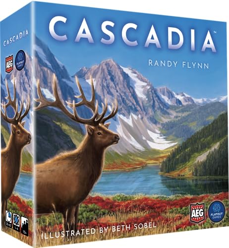 Alderac Entertainment - Cascadia - Board Game - Base Game - For 1-4 Players - from Ages 10+ - English