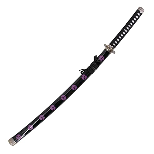 AMONT - Réplica de Katana Japonesa en Bambú - Modelo Shusui Zoro en Madera - Serie de Naruto - 105 Cm