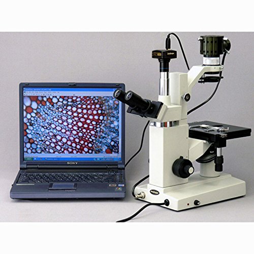 AmScope - 3 M P USB 2.0 Color CMOS C-Mount Microscope Camera with Reduction Lens - MU300