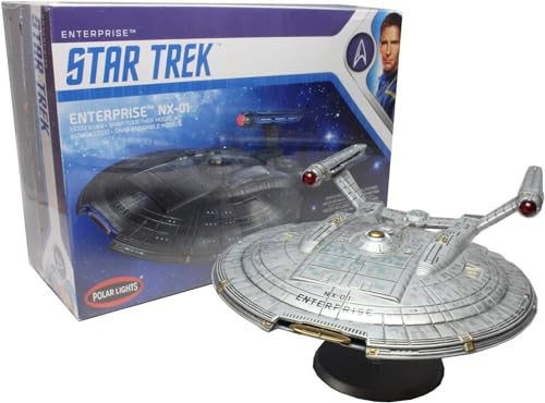 AMT POL966M/12 1/1000 Star Trek NX-01 Enterprise - Maqueta de moto, diferentes , color/modelo surtido