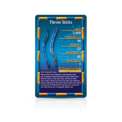 ANCIENT EGYPT TOP TRUMPS CARD GAME