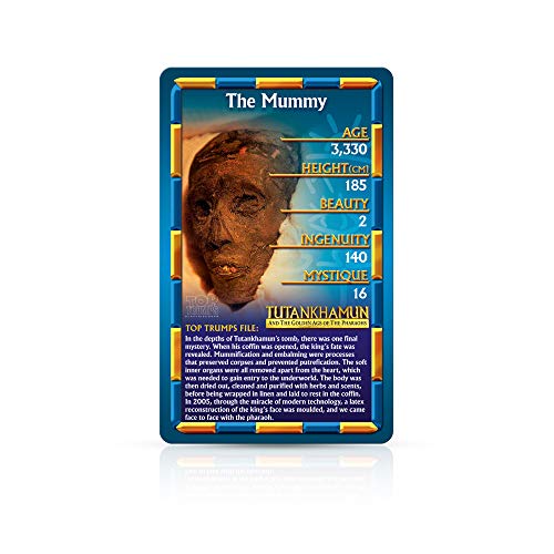 ANCIENT EGYPT TOP TRUMPS CARD GAME