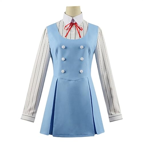 Anime Hi-gh-Rise inv-asion shi-nzaki Kuon Cosplay disfraz falda conjunto uniforme escolar Halloween carnaval traje marinero (Color : A, Size : S)