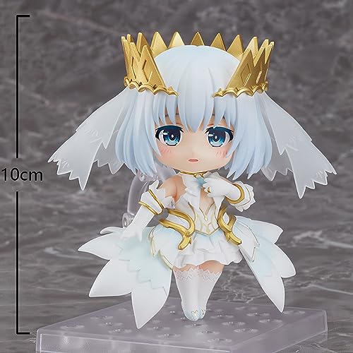 Anjinguang Date a Live Figure Tobiichi Origami/Himekawa Yoshino Anime Figura de acción 10Cm Versión Q Modelo de PVC Cara Intercambiable Figura Móvil Adornos Regalos de cumpleaños para fans