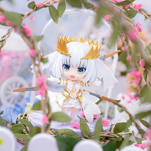 Anjinguang Date a Live Figure Tobiichi Origami/Himekawa Yoshino Anime Figura de acción 10Cm Versión Q Modelo de PVC Cara Intercambiable Figura Móvil Adornos Regalos de cumpleaños para fans