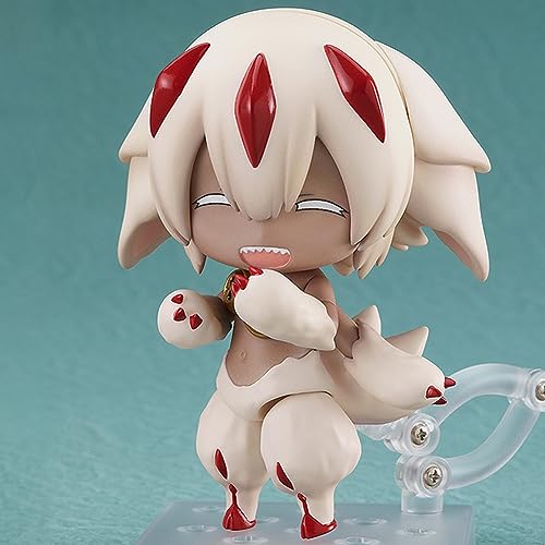 Anjinguang Figura de acción Made in Abyss Faaputa/Pulshuka/Pulshuka Figura de acción Anime Q Versión Figurita Piezas intercambiables Estatua de PVC Modelo Colección Adornos Regalo