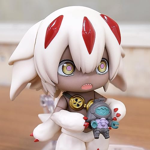 Anjinguang Figura de acción Made in Abyss Faaputa/Pulshuka/Pulshuka Figura de acción Anime Q Versión Figurita Piezas intercambiables Estatua de PVC Modelo Colección Adornos Regalo