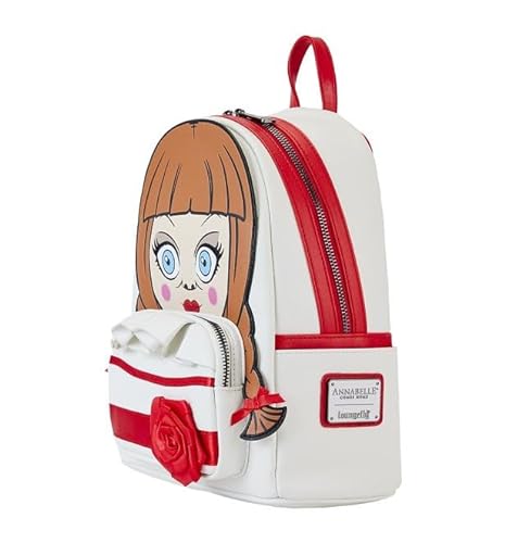 Annabelle Loungefly Cosplay Mujer Mini Mochilas multicolor Semi piel