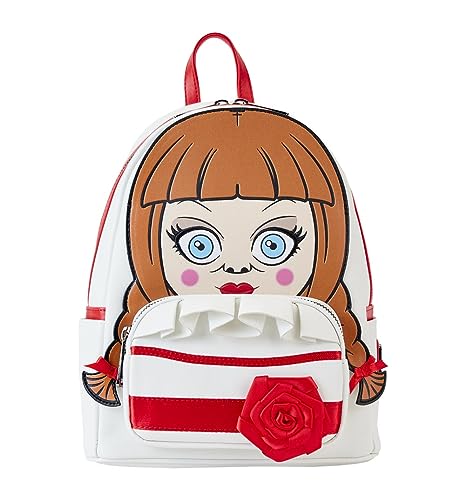 Annabelle Loungefly Cosplay Mujer Mini Mochilas multicolor Semi piel