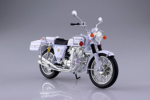 Aoshima Skynet 104651 Honda CB750FOUR (K0) Motocicleta de policía a Escala 1/12 Modelo Acabado