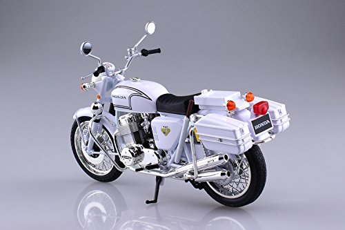 Aoshima Skynet 104651 Honda CB750FOUR (K0) Motocicleta de policía a Escala 1/12 Modelo Acabado