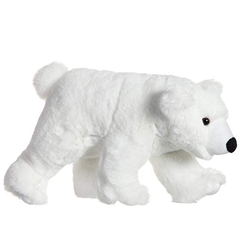 Apricot Lamb-Juguetes Peluche de Oso Polar Blanco Animal de Peluche Suave,Ideal para niños de 3 años o más y Adultos(Oso Polar Blanco,25cm)