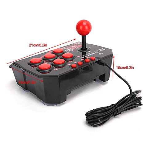 Arcade Fight Stick 4 en 1 Universal Retro Arcade Games Joystick Arcade Games Accesorios adecuados para Switch/PC/PS3 Juegos Andriod