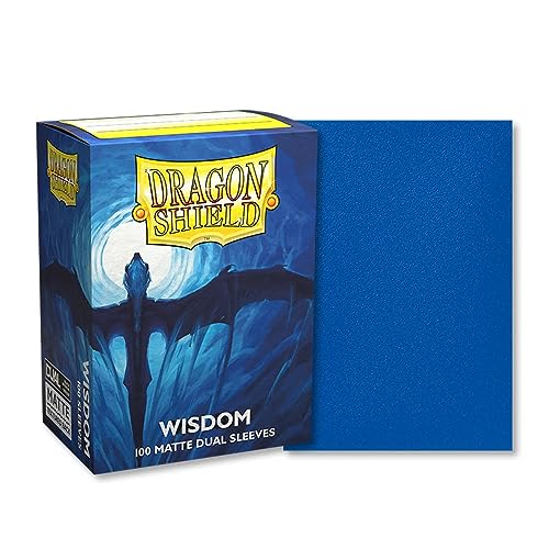 Arcane Tinmen Dragon Shield 15057 Dual Matte: Wisdom 100 Count Standard Size Sleeves