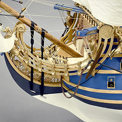 Artesanía Latina - Maqueta de Barco en Madera - Buque de Guerra Francés, Soleil Royal - Modelo 22904, Escala 1:72 - Maquetas para Montar - Nivel Experto