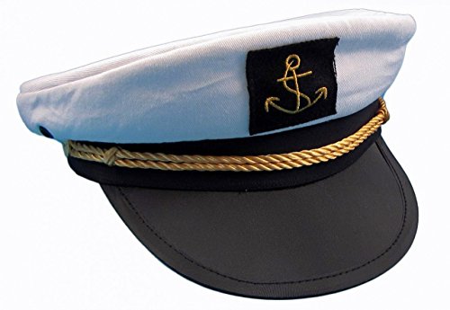 AS Bekleidungswerk GmbH, Gorra sombrero de Capitán de navío, Talla 53, 0305-X