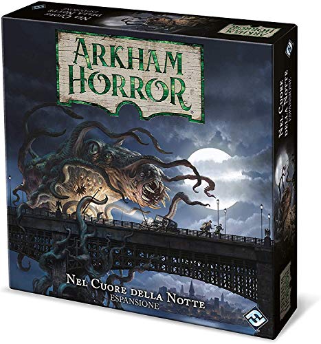 Asmodee - Arkham Horror El Juego de Mesa: En el Corazón de la Noche - Expansión de Juego de Mesa, Edición en Italiano