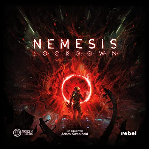 Asmodee Awaken Realms Nemesis: encierro, Juego Experto Dungeon Crawler, 1-5 Jugadores, Desde 14+ años, 60-180 Minutos, Idioma: Alemán