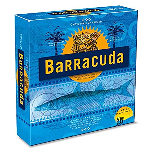 Asmodee-Barracuda – Juego de negociación, Color Blanco. (Noris Spiele Georg Reulein GmbH & Co. KG DHA80021)