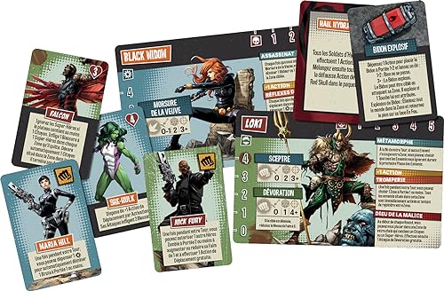 Asmodee Cmon Marvel Zombies - Extensión: Hydra Resurrection - Un Juego zombicida - Juegos de Mesa - Juegos de Figuras - Juegos cooperativos - A Partir de 14 años - Versión Francesa