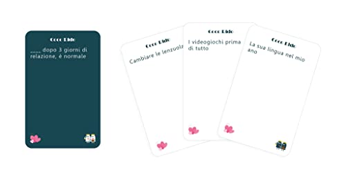 Asmodee Coco Rido: Hot, Divertido Juego de Mesa para Adultos, Black Humor, 18-99 Años, Edición En Italiano