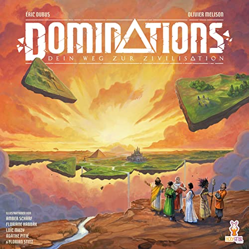 Asmodee Holy Grail Games - Dominations - Juego de Estrategia (2-4 Jugadores, a Partir de 13 años, 90 Minutos de Tiempo de Juego, en alemán)