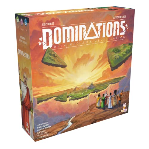 Asmodee Holy Grail Games - Dominations - Juego de Estrategia (2-4 Jugadores, a Partir de 13 años, 90 Minutos de Tiempo de Juego, en alemán)