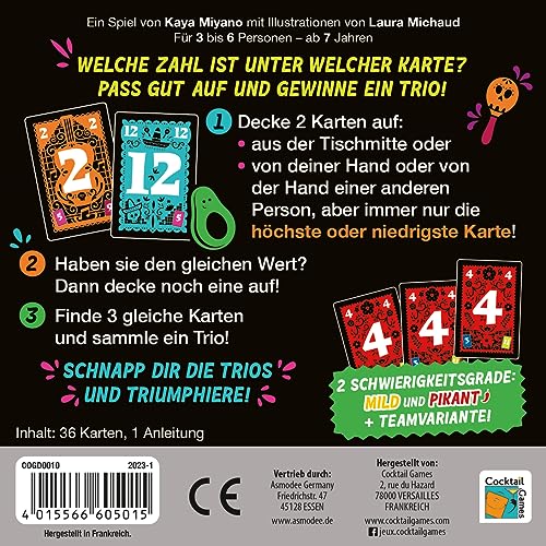 Asmodee- Juego, Color, Multicolor, Small (COGD0010)