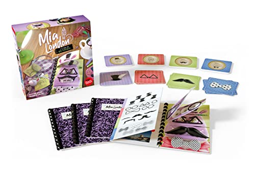 Asmodee - MIA London, Juego de Mesa para Toda la Familia, Desde 5 Años en adelante, Edición en Idioma Italiano