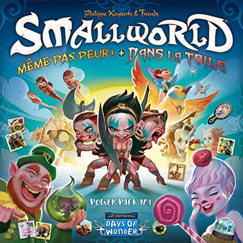 Asmodee-Smallworld-Power Pack n.º 1, Color Juego de Bandeja, Large SW131