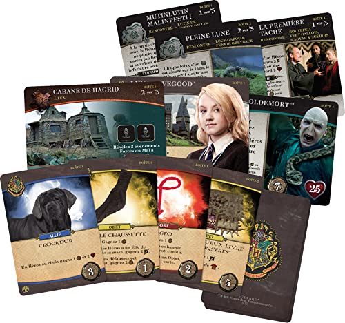 Asmodee USAopoly, Harry Potter - Batalla en Hogwarts - Extensión: Monstruosa Caja de Monstruos, Juego de mesa, Juego cooperativo, A partir de 11 Años, 2 a 4 Jugadores, 30 a 60 Min