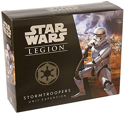 Atomic Mass Games, Star Wars: Legion Stormtroopers Unit Exp, Miniatures Game, Ages 14+, 2 Players, 120-180 Minutes Playing Time