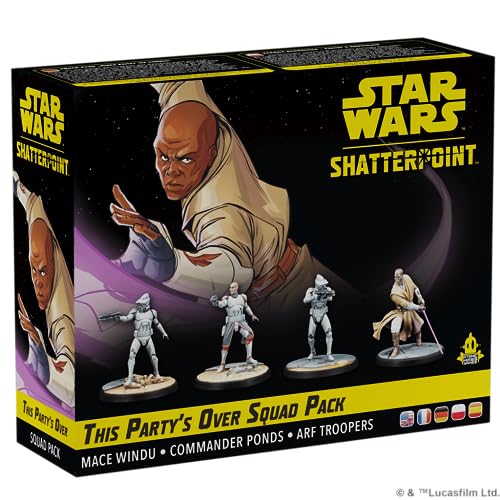 Atomic Mass Games Star Wars Shatterpoint: This Party’s Over Squad Pack - Expansión en Multilenguaje (Incluye Español)