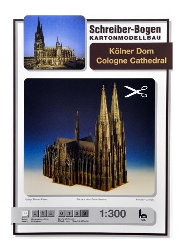 Aue-Verlag 49 x 29 x 53 cm Kit de Modelo Catedral de Colonia