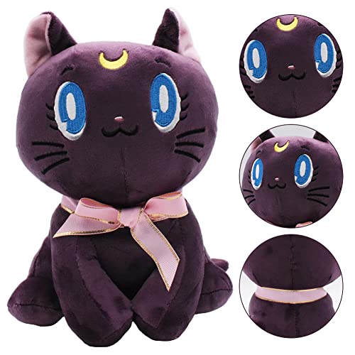 Babioms Moon Wildcat Peluche Animal Moon Wildcat Peluche Lindo Muñeco de Peluche Regalos para Halloween Acción de Gracias Navidad y Jugar Amantes