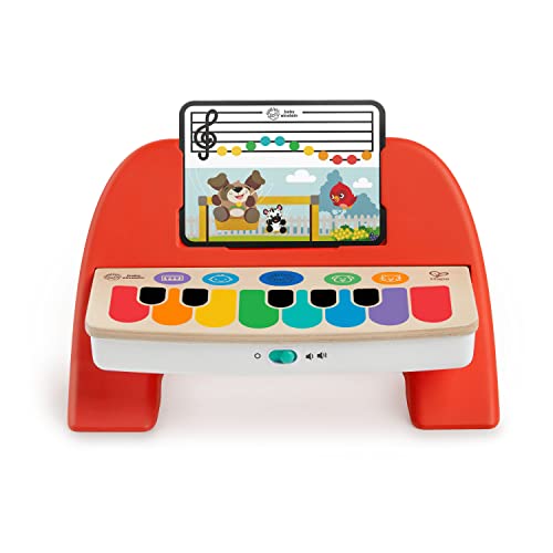 Baby Einstein, Hape, Cal's First Melodies Magic Touch Piano, Juguete Musical de Madera, Instrumentos Musicales electrónicos para ni & Mega Bloks Bolsa clásica con 60 Bloques de construcc