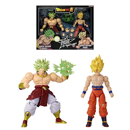 Bandai - Dragon Ball Dragon Stars BP - SS Goku vs SS Broly, Multicolor 37168