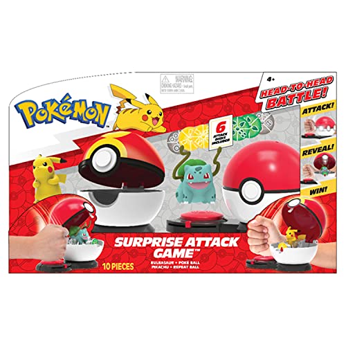 Bandai Juguete para niños Ataque Sorpresa de la Pokeball (selección aleatoria según disponibilidad)