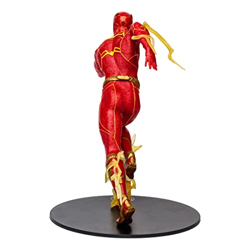 Bandai - McFarlane - Mega Figura de acción DC Película The Flash, Flash, Multicolor, TM15531