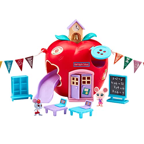 Bandai - Millie and Friends Mouse in The House - Playset El Cole Red Apple Juguetes, Juguetes Coleccionables, Juego Imaginativo, para Niños de 3 a 7 Años CO07393