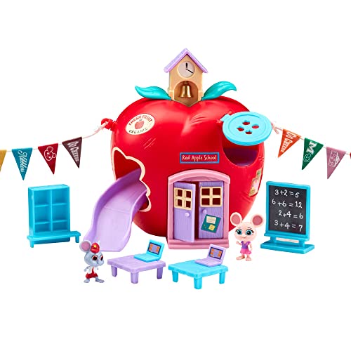 Bandai - Millie and Friends Mouse in The House - Playset El Cole Red Apple Juguetes, Juguetes Coleccionables, Juego Imaginativo, para Niños de 3 a 7 Años CO07393